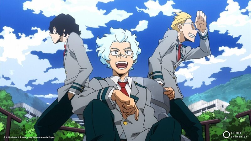 Bild: K. Horikoshi /​ Shueisha, My Hero Academia Project
