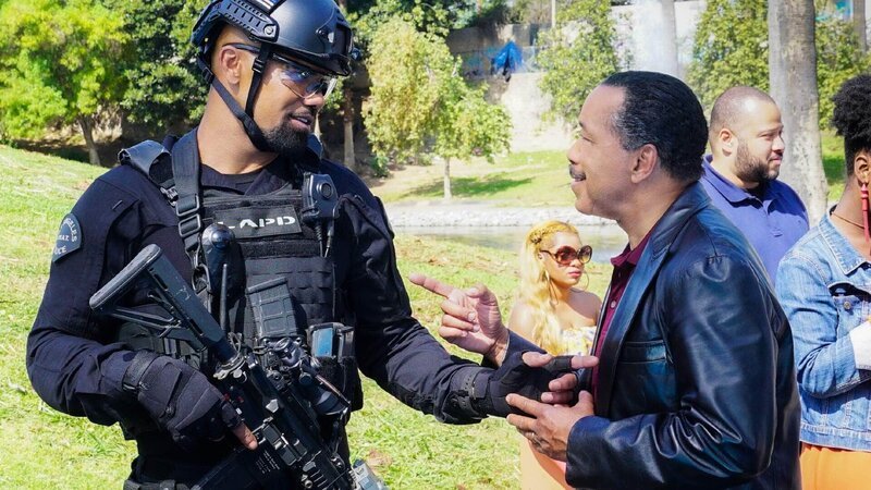 Daniel ‚Hondo‘ Harrelson (Shemar Moore) and Sr. Daniel Harrelson (Obba Babatundé) – Bild: Sony Pictures Television Inc. and CBS Studios Inc.