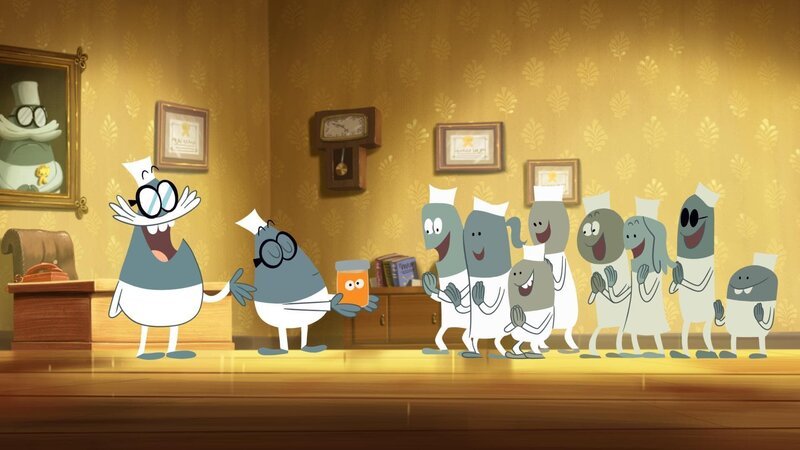 The Boss (l.), Specs Doc (2.v.l.) – Bild: LAMPUT and all related characters and elements are trademarks of and © 2020 Cartoon Network. A WarnerMedia Company. All rights reserved.
