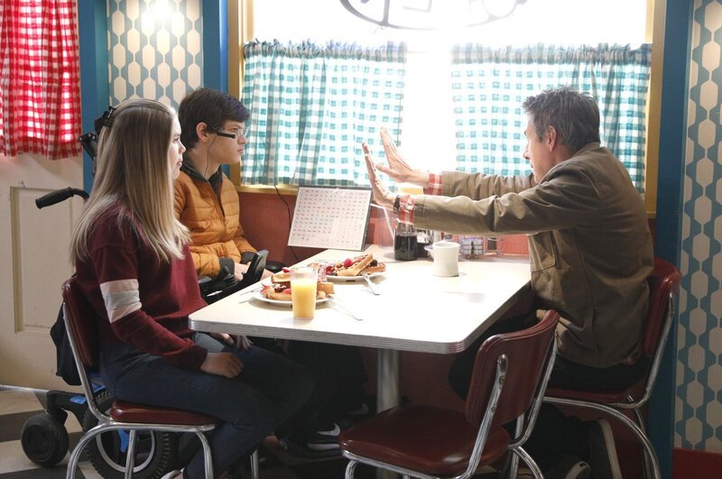 (im Uhrzeigersinn) Dylan DiMeo (Kyle Kenedy); JJ DiMeo (Micah Fowler); Jimmy DiMeo (John Ross Bowie) – Bild: American Broadcasting Companies