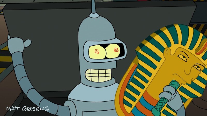 Die vielen Spam-Mails sorgen nicht nur für den Verlust der Firma – Bender ist von einem Virus betroffen … – Bild: 2007 Twentieth Century Fox Film Corporation. All rights reserved. Lizenzbild frei