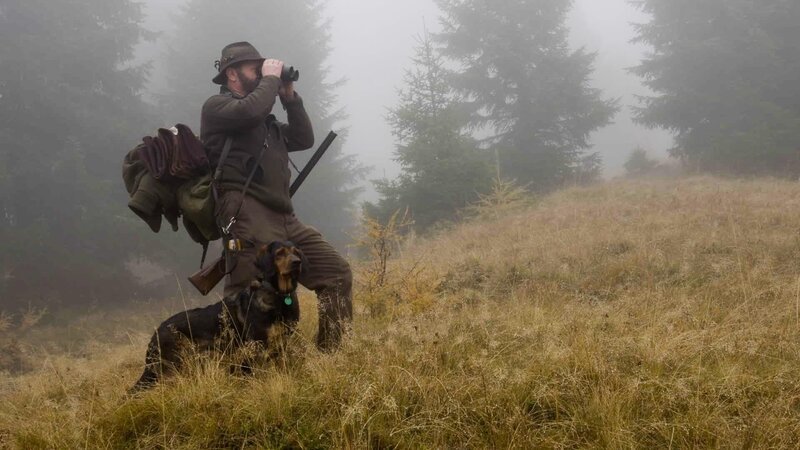 Peter Leitner auf der Jagd – Bild: ATV