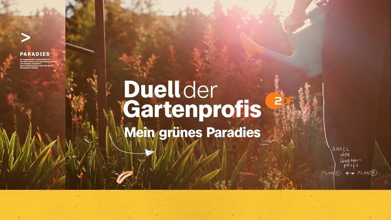 Logo „Duell der Gartenprofis – Mein grünes Paradies“ – Bild: ZDF
