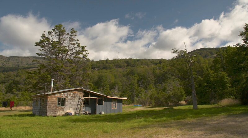 Das Haus eines Wildhüters in Patagonien. – Bild: 3sat Das Haus eines Wildhüters in Patagonien. – Bild: 3sat