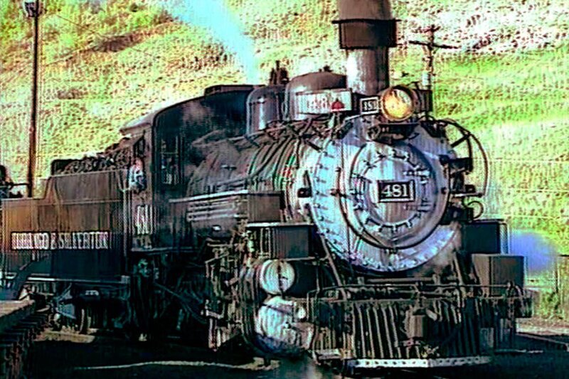 Eine Fahrt mit der Durango & Silverton Railroad, Colorado. – Bild: SWR