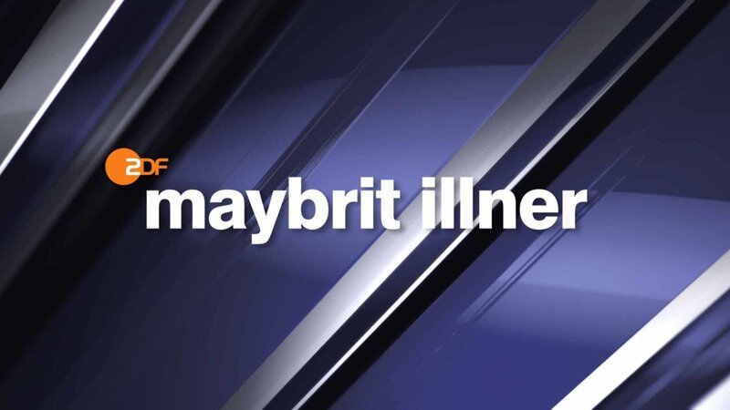 Logo „maybrit illner“. – Bild: Honorarfrei – nur für diese Sendung bei Nennung ZDF und Corporate Design.