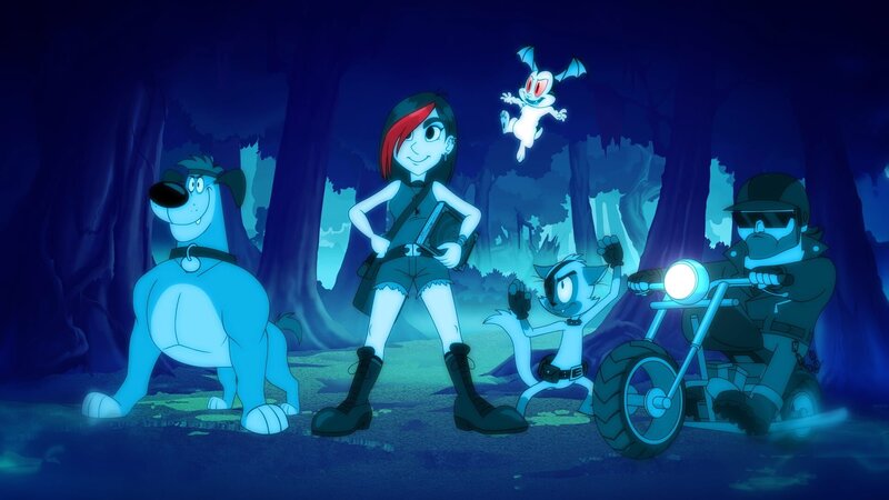 v.li.: Harold, Mina Monroe, Bunnicula, Chester, Rocko – Bild: Warner Bros.