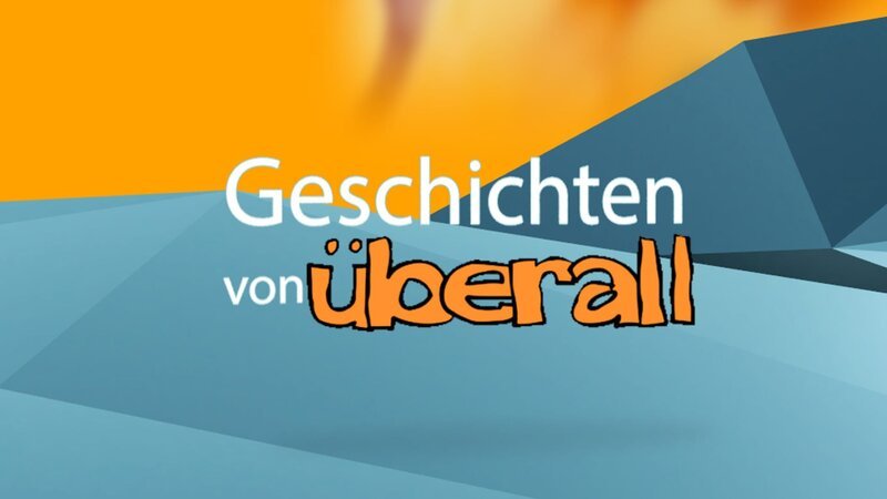 Sendungslogo „Geschichten von überall“ © SR – Honorarfreie Verwendung gemäß AGB im redaktionellen Zusammenhang mit genannter Sendung bei Nennung „Bild: SR“. Andere Verwendung nur nach Absprache. KiKA Marketing & Kommunikation – bildredaktion@kika.de Telefon: +49.361.218⁠–⁠1826 – Bild: SR
