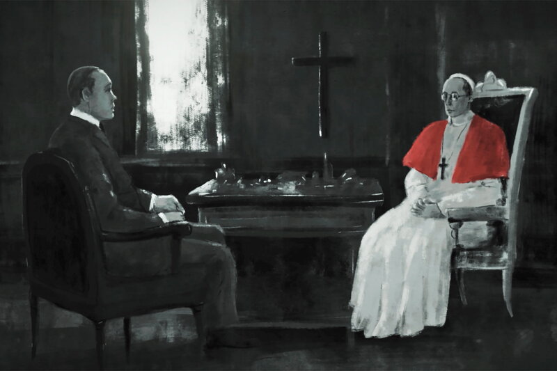 Papst Pius XII. und der Holocaust – Bild: SRF/​ZDF/​arte/​Intaktfilm/​Ali Soozandeh