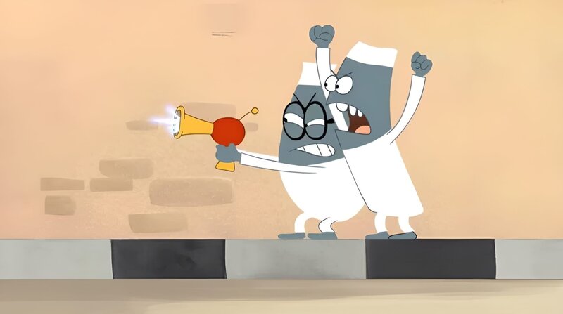 v.li.: Specs Doc, Skinny Doc – Bild: LAMPUT and all related characters and elements are trademarks of and © 2020 Cartoon Network. A WarnerMedia Company. All rights reserved.