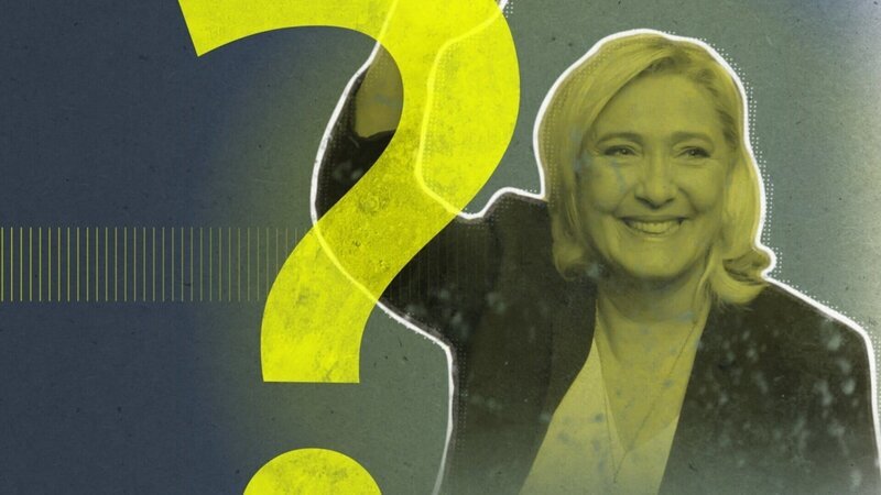 Wird Marine Le Pen Frankreichs nächste Präsidentin? – Bild: ZDF