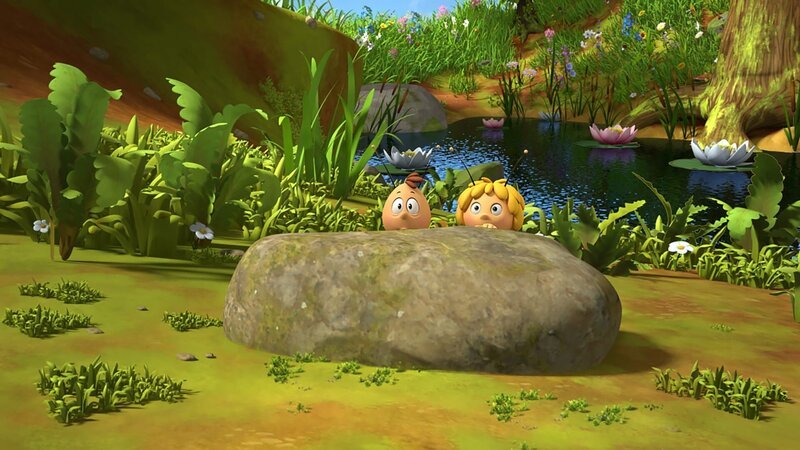 Willi und Maja haben einen Plan. – Bild: ZDF/​Studio100 Animation