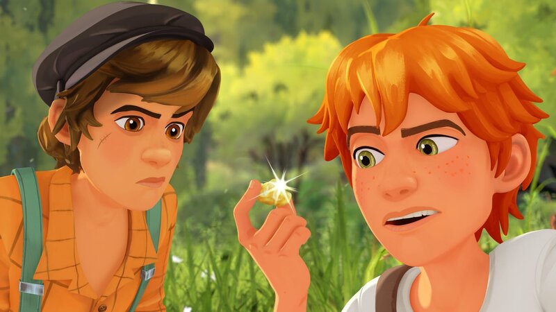 Tom und Harper haben Gold gefunden! – Bild: HR/​Cyber Group