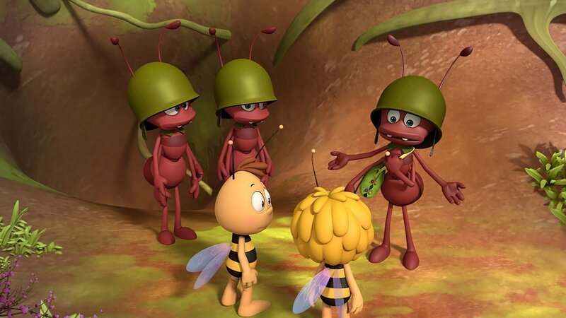 Die Postameise hat keine Briefe für Lara. – Bild: ZDF/​Studio100 Animation