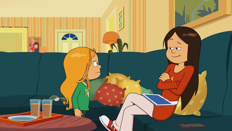 Wendy ist sich sicher, dass es nur ein Stromausfall war. – Bild: NDR/​Bamboo Production/​Samka Productions