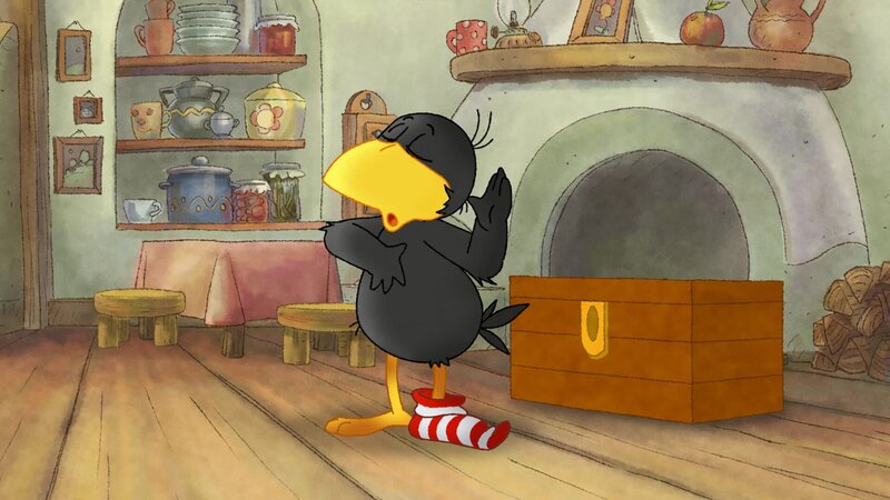 Socke schwört, dass er nichts aus der Kiste klauen wollte. – Bild: SWR/​NDR/​Akkord Film