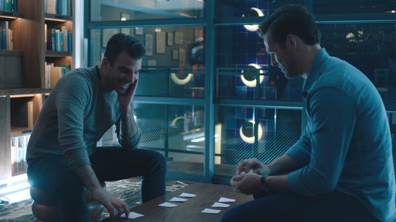 Zachary Quinto (l.) – Bild: A&E Networks Lizenzbild frei