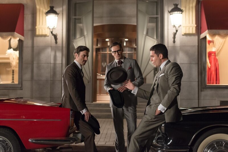 CAST: Miguel Ángel Silvestre as Alberto Márquez, Javier Rey as Mateo Ruiz, Asier Etxeandia as Raúl de la Riva. – Bild: Manuel Fernández-Valdés/​BetaFilm