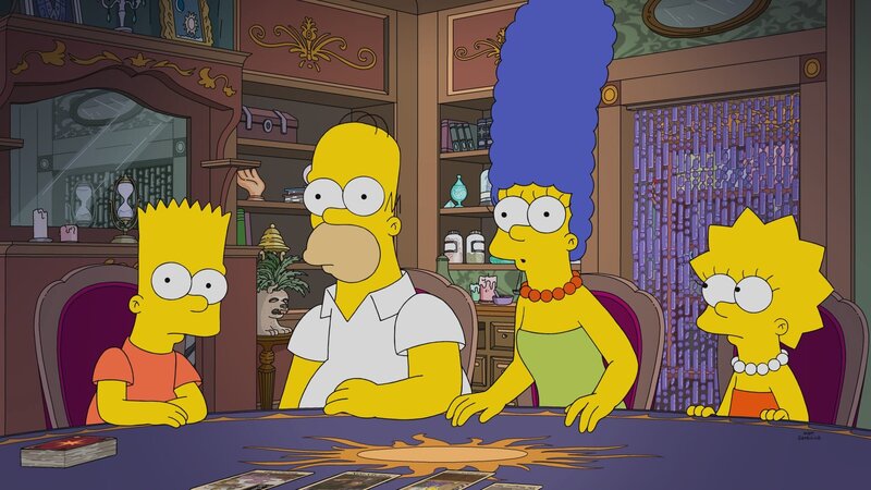 (v.l.n.r.) Bart; Homer; Marge; Lisa – Bild: 20th Television