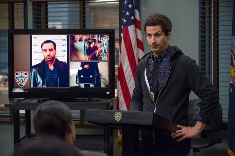 BROOKLYN NINE-NINE -- „Johnny And Dora“ Episode 223 -- Pictured: Andy Samberg as Jake Peralta. – Bild: NBC