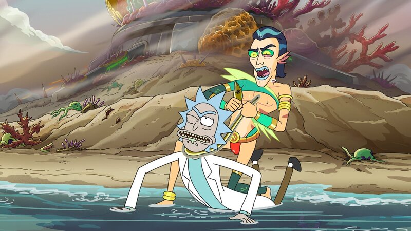 v.li.: Rick, Mr. Nimbus – Bild: The Cartoon Network Inc. All Rights Reserved.