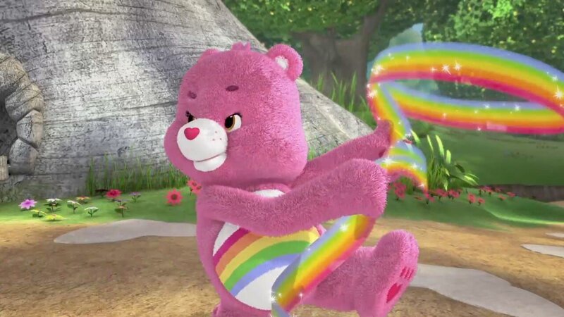 Hurrabärchi wirft das Regenbogen-Lasso. – Bild: KiKA/​TCFC