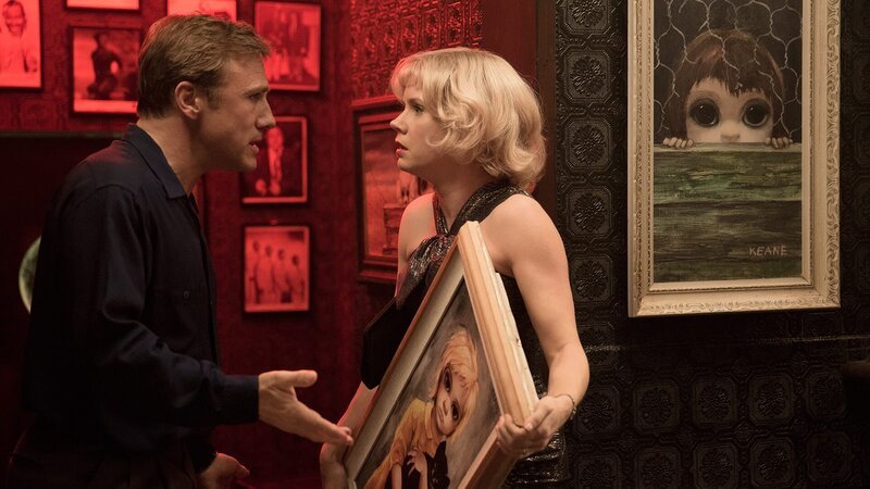 Christoph Waltz (Walter Keane), Amy Adams (Margaret Keane). – Bild: Cinéart