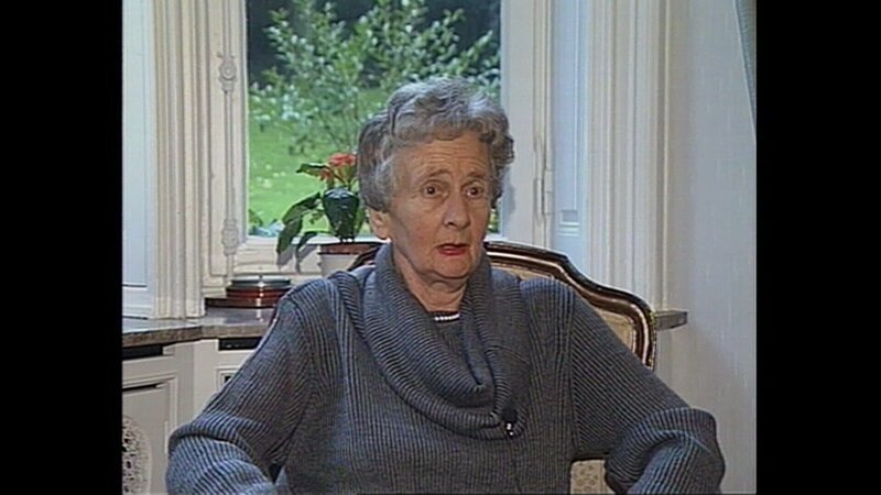 Hilde Kahn, Sekretärin bei Thomas Mann während dessen Exil im kalifornischen Santa Monica. – Bild: WDR
