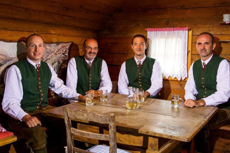Männerquartett Berger. – Bild: ORF III