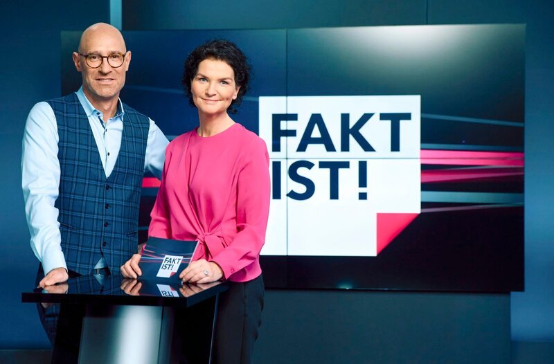 Fakt ist! – aus Thueringen Moderation: Kathleen Bernhardt und Lars Sänger – Bild: MDR/​Hagen Wolf