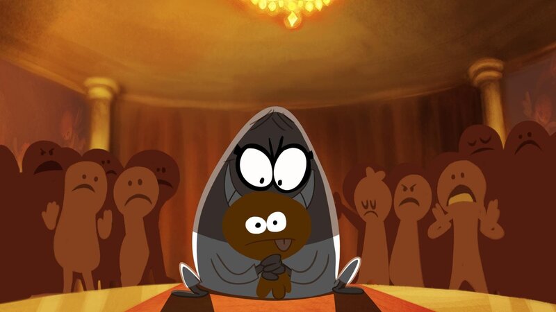 Specs Doc (hinter), Lamput (vorne) – Bild: LAMPUT and all related characters and elements are trademarks of and © 2020 Cartoon Network. A WarnerMedia Company. All rights reserved.