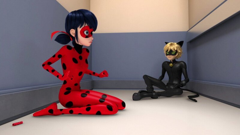 L-R: Ladybug, Cat Noir – Bild: Disney+