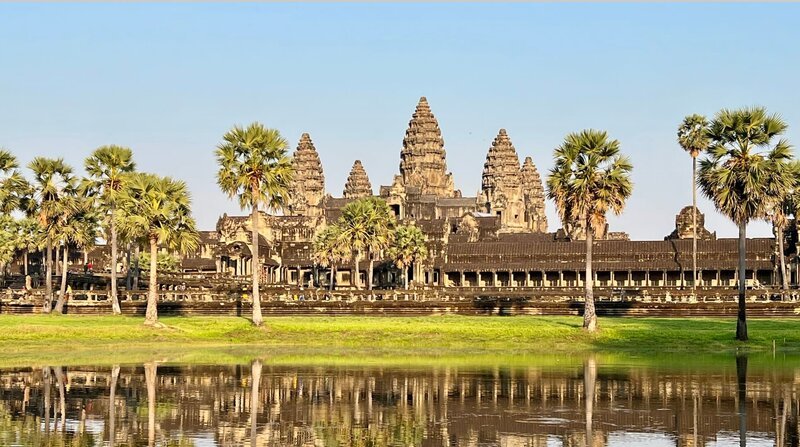 Die Türme des Haupttempels Angkor Wat. – Bild: NDR/​Autentic Production