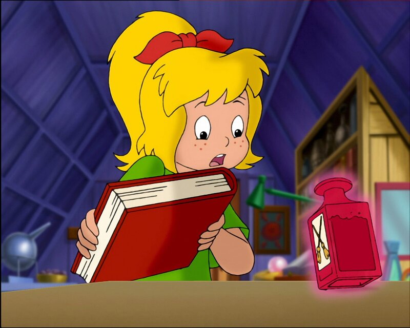 In Barbaras Hexenlabor muss Bibi vorsichtig sein. – Bild: ZDF