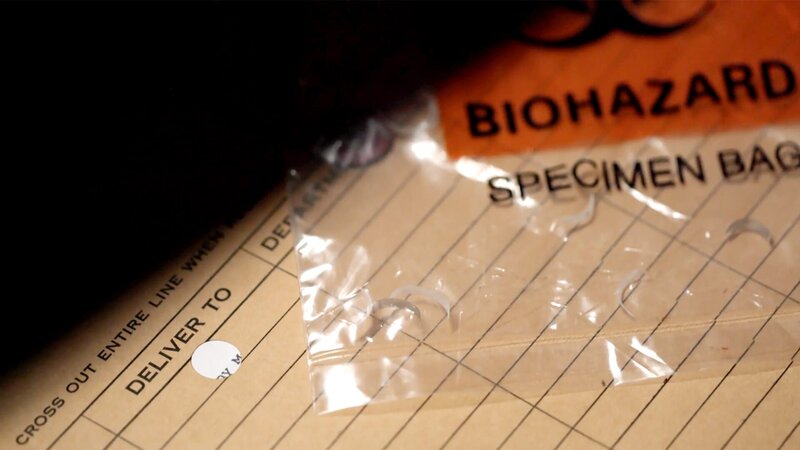 Biohazard-Probenbeutel – Bild: A+E NETWORKS