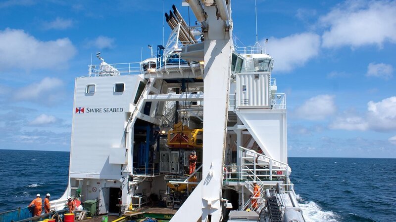 The mighty Seabed Worker is 291 feet long and equipped with state-of-the-art technology. – Bild: DMAX