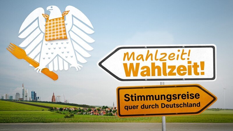 „Mahlzeit! Wahlzeit! – Eine Stimmungsreise auf der B1 Quer durch Deutschland“ – Bild: Honorarfrei – nur für diese Sendung inkl. SocialMedia bei Nennung ZDF und Miriam Weinandi.