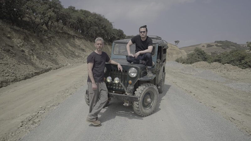 CHIN STATE, MYANMAR – Sam and Robert Joe with their trusty jeep in the Chin Hills, which was the turning point of the Burma Campaign during World War II. – Bild: FIC Singapore