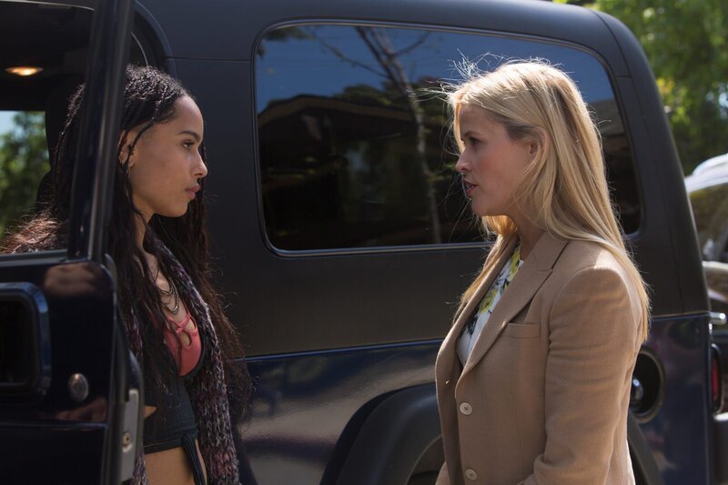 On left: Bonnie Carlson (Zoë Kravitz) and Madeline Mackenzie (Reese Witherspoon). – Bild: Home Box Office, Inc.