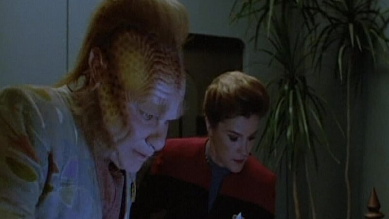 Neelix und Kathryn Janeway – Bild: Tele 5
