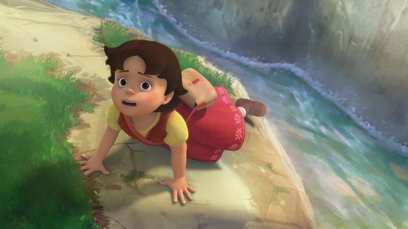 Heidi ist in Gefahr. – Bild: ZDF/​Studio 100 Animation/​Heidi Productions Pty. Limited
