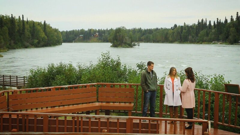 Dustin and Jessica Moore went to Alaska and began their dream home search around Soldotna. – Bild: HGTV