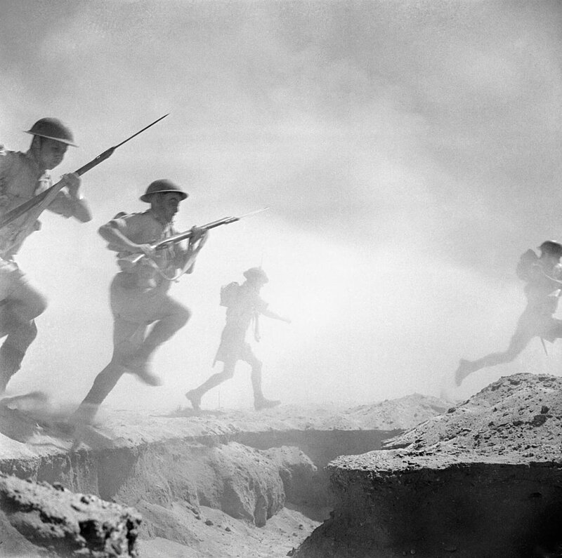 El Alamein, Britische Infanterie – Bild: SPIEGEL TV