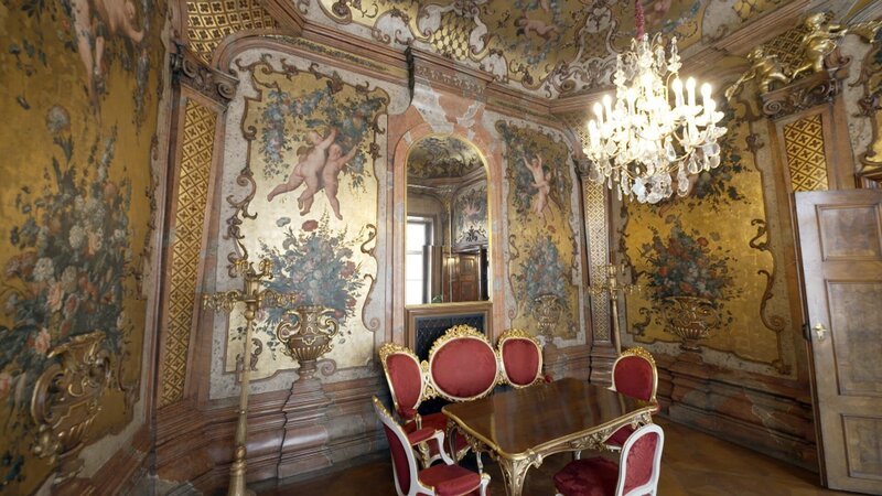 Goldzimmer Theresianum. – Bild: ZDF und ORF, Clever Contents