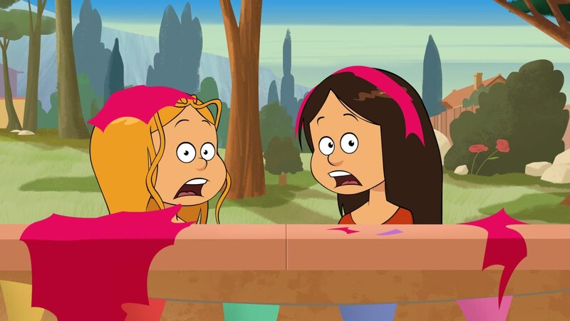 Die Versöhnungspläne der Schwestern enden im Chaos. – Bild: NDR/​Bamboo Production/​Samka Productions