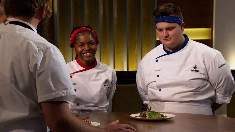 L-R: Keona Hogan und Trenton Garvey – Bild: ITV Studios Limited 2021 All Rights Reserved. Lizenzbild frei
