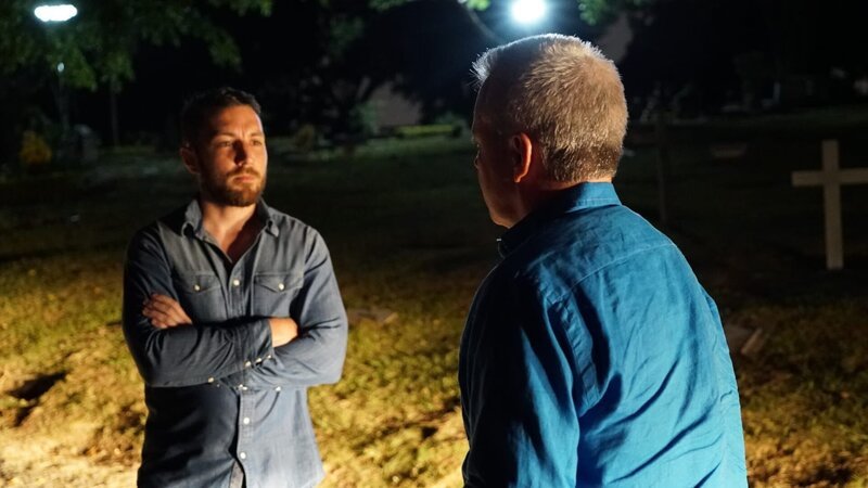 Doug Meets Popeye at a secret location in an attempt to find detail on where they might find Escobar’s Hidden Millions. – Bild: Discovery Channel /​ Discovery Communications