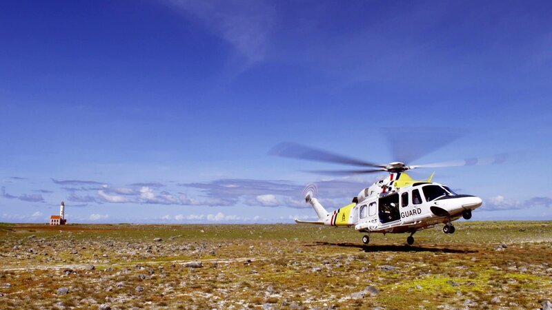 Rettungshubschrauber. – Bild: National Geographic