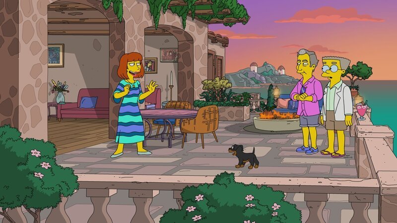 (v.l.n.r.) Christine Baranski; Michael; Smithers – Bild: 20th Television