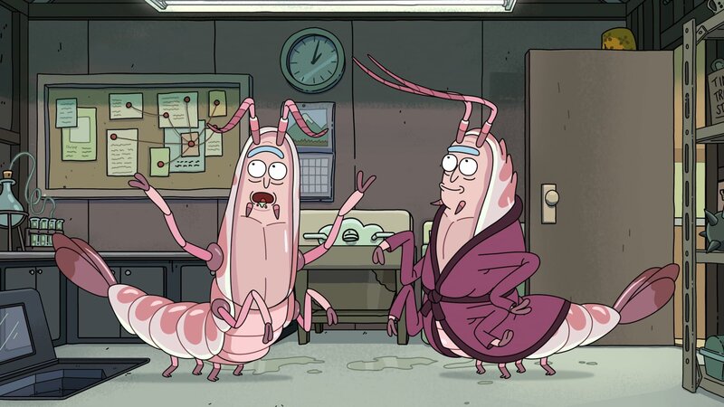 Shrimp Rick (r.) – Bild: Paramount